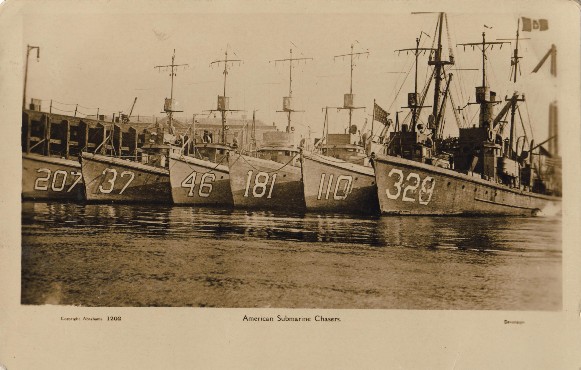 submarine chaser SC 207 and others