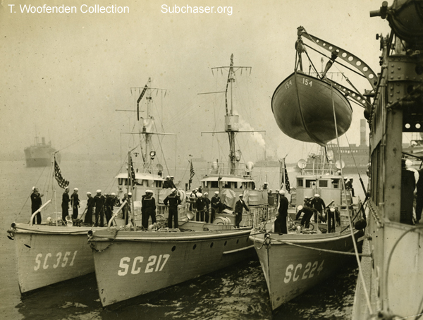 Submarine Chaser SC 351 and others