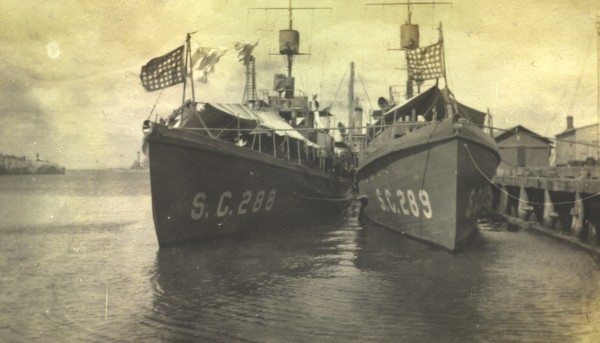 Submarine Chaser SC 288 and SC 289, Canal Zone