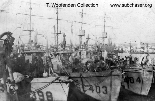 Submarine Chaser SC 403 and others