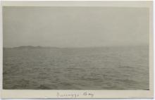 Durazzo Harbor, during the Durazzo engagement of 2 October 1918. G.S. Dole Collection.