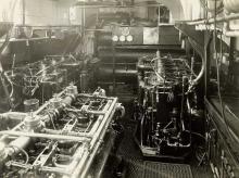 Engine room, SC 112