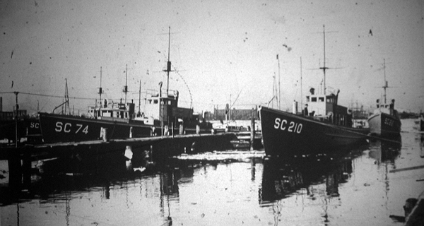 Submarine Chaser SC 210 and SC 74