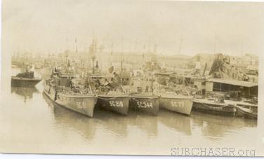 Submarine Chaser SC 216 and others