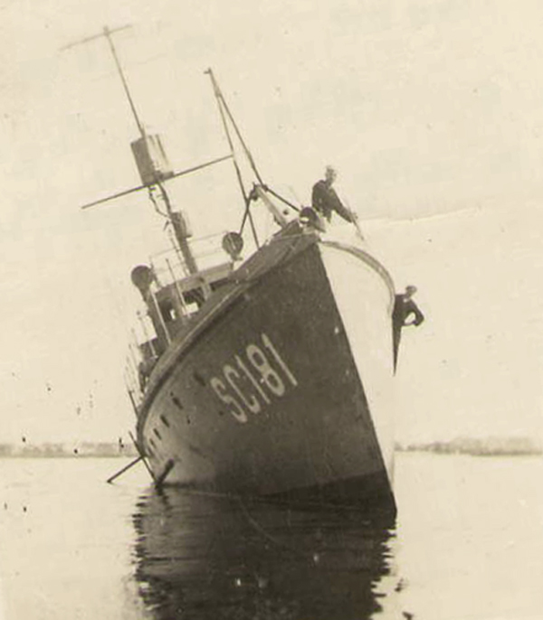 SC 181 aground