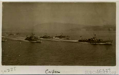 Submarine Chaser SC 2215 and SC 327