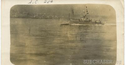 Submarine Chaser SC 256, Lisbon