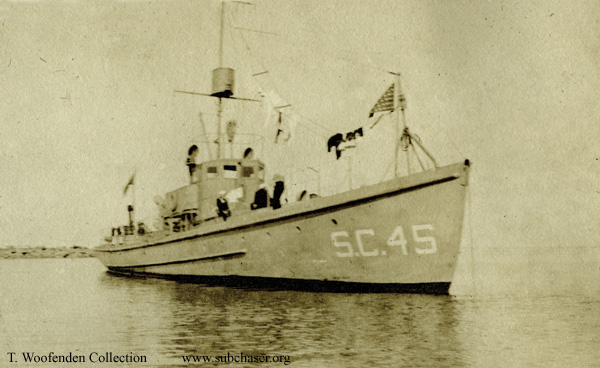 submarine chaser SC 45