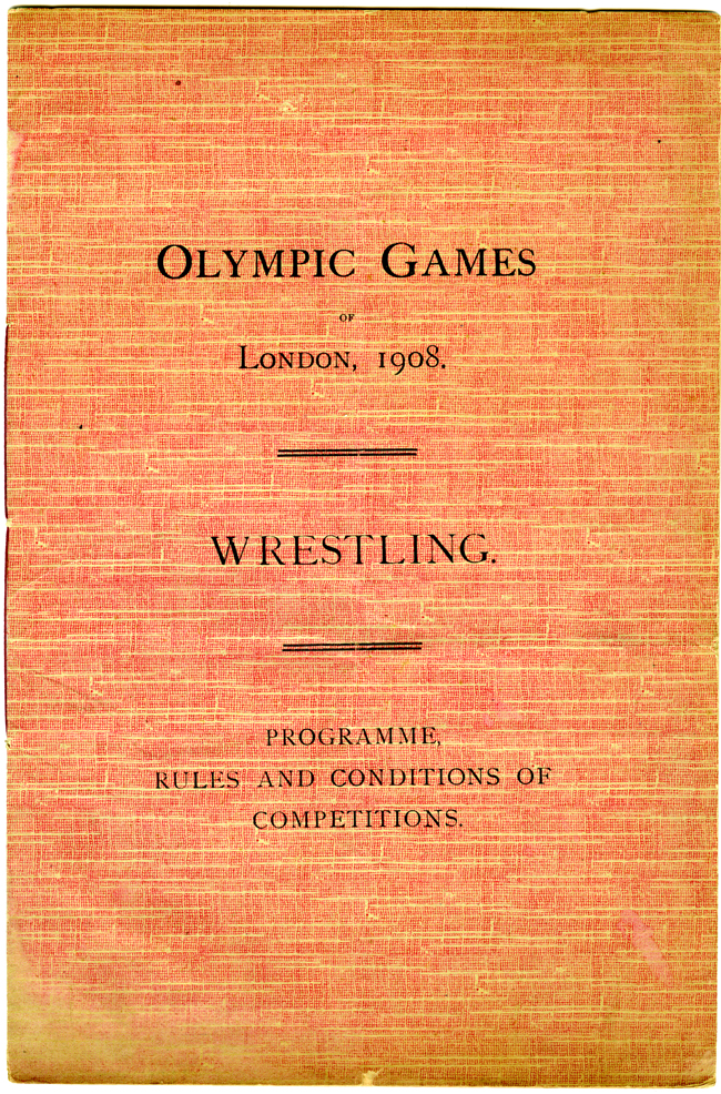 Olympics 1908 page 1 of 6