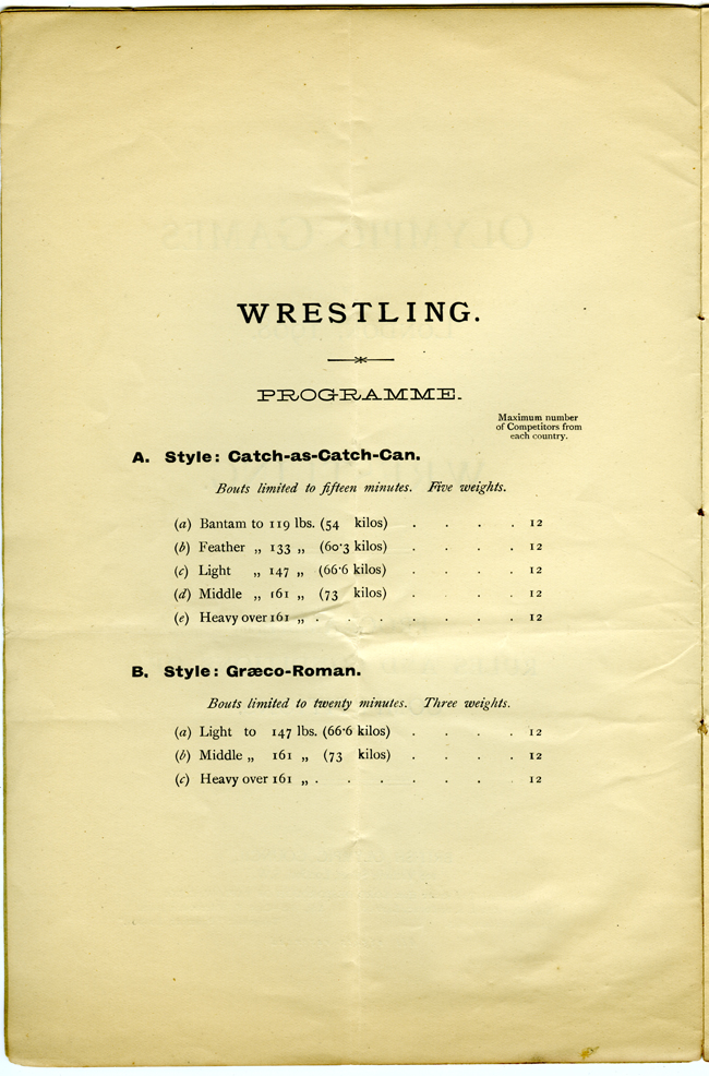 Olympics 1908 page 3 of 6