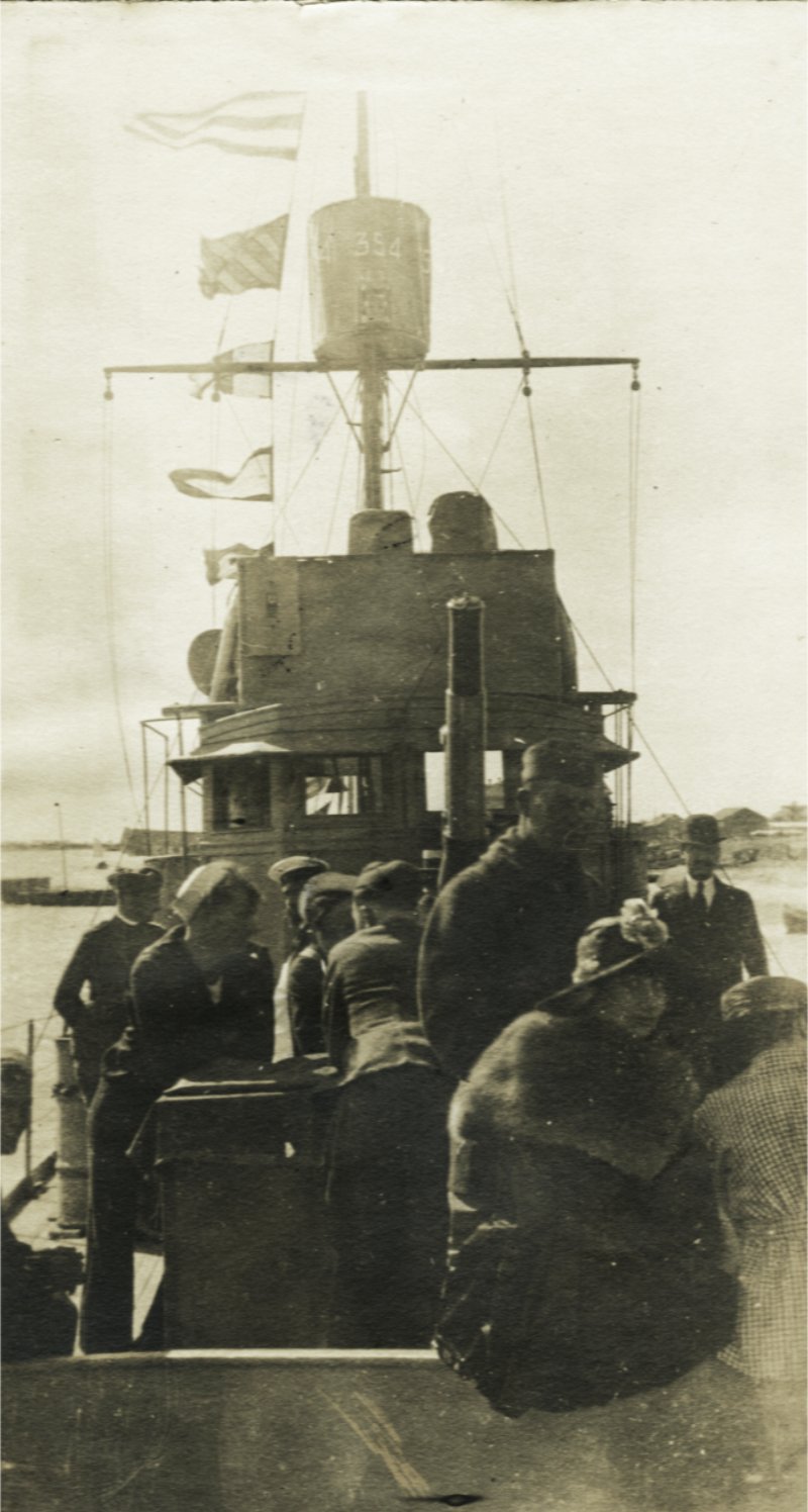 SC 354 in Russia, on July 4, 1919.