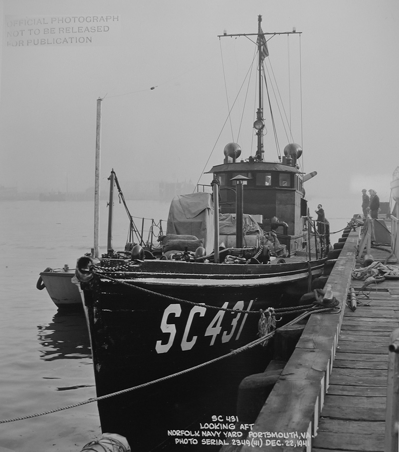 Submarine Chaser SC 431, second image