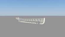 Hull section - 3D Model by Vladimir Kuchumov
