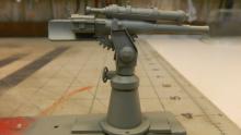 Poole deck gun. Chaser model by Dave Richey.