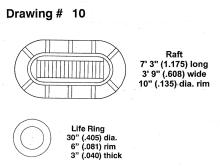 Drawing 10: Life Raft / Ring