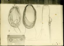 Trailing wire, Harvey Hayes Family Archives