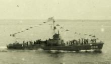 Submarine chaser C 98. T. Woofenden Collection.