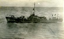 Submarine chaser SC 260. T. Woofenden Collection