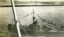 Submarine chaser SC 394 / C 65. T. Woofenden Collection.