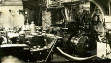 Auxiliary engine. T. Woofenden Collection.